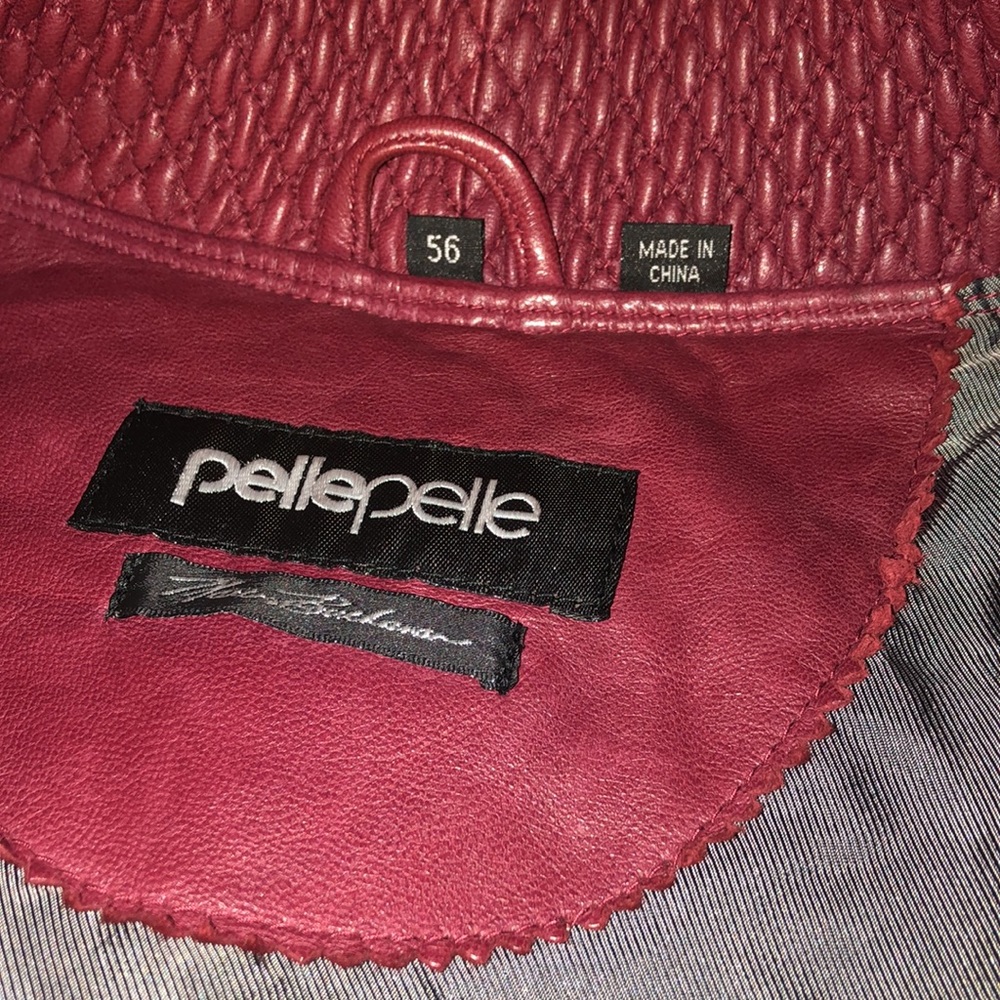 Pellepelle leather coat